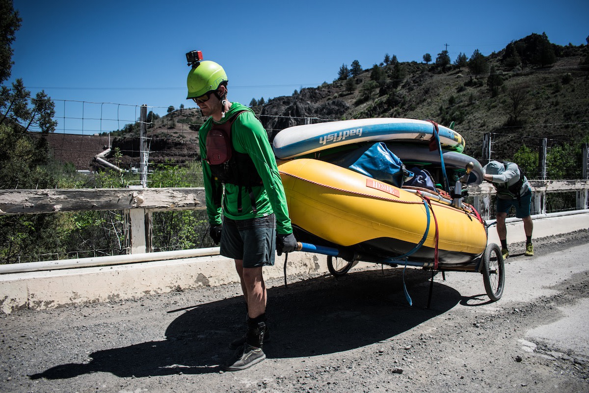 Klamath SUP sled