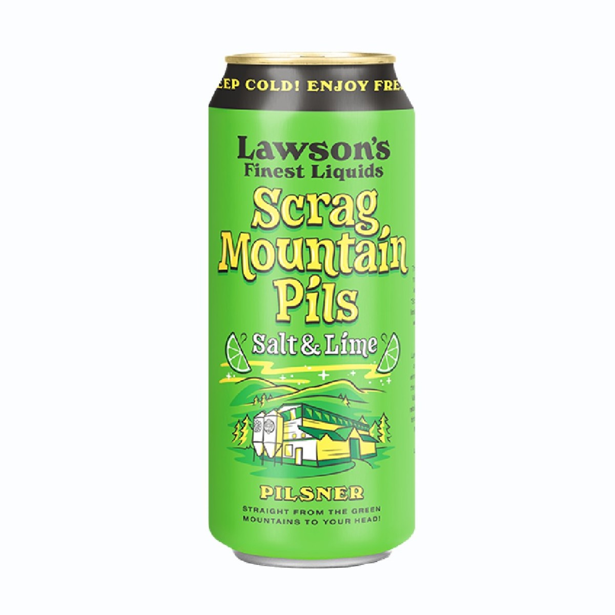 Lawson’s Finest Liquids Scrag Mountain Pils Salt & Lime