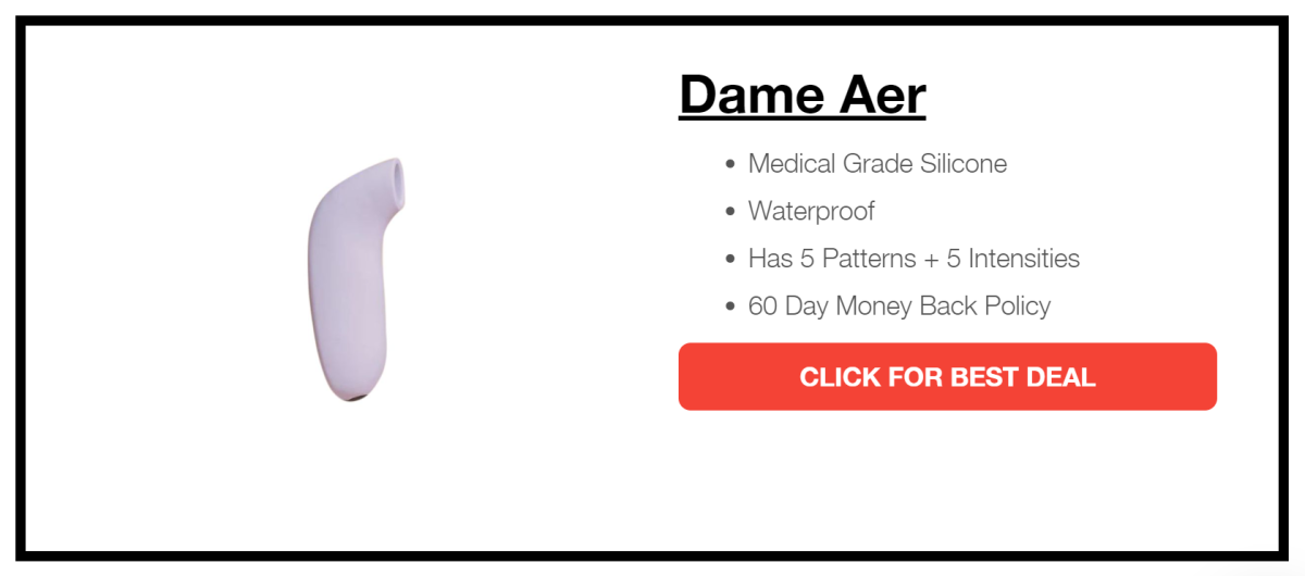 Dame Aer - Best Clitoral Stimulator Vibrator