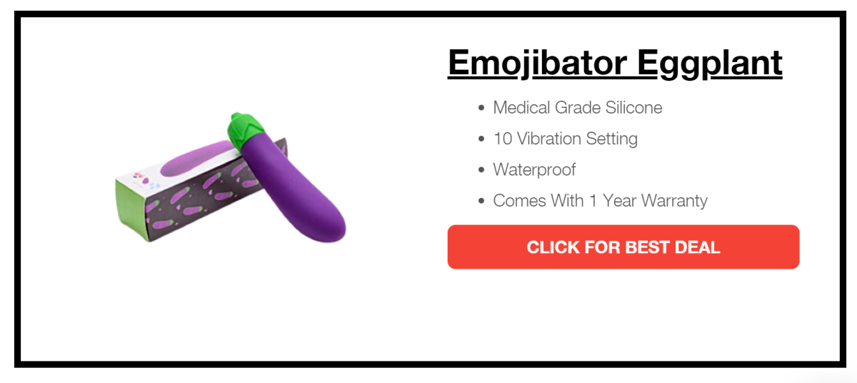 Emojibator Eggplant - Best Mini Vibrator