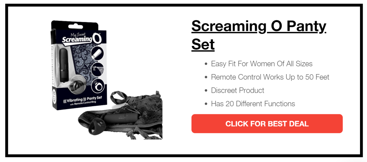 Screaming O - Best Remote Control Panty