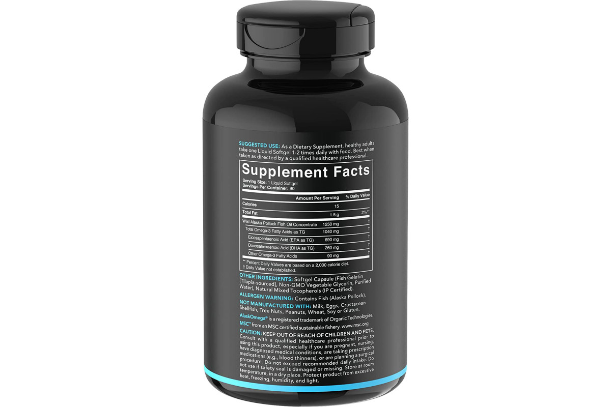 Sports Research Omega 3 Fish Oil