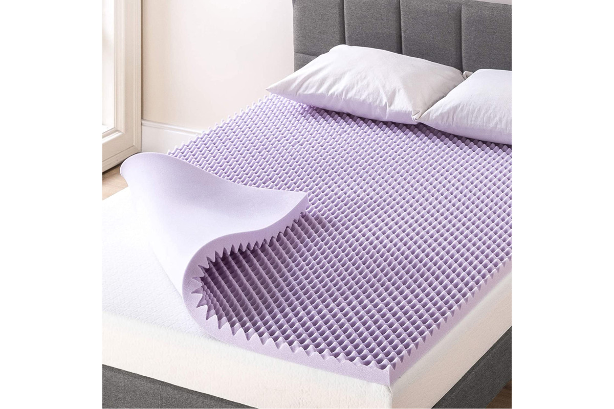 Get The Best Sleep Ever With This Memory Foam Mattress Topper