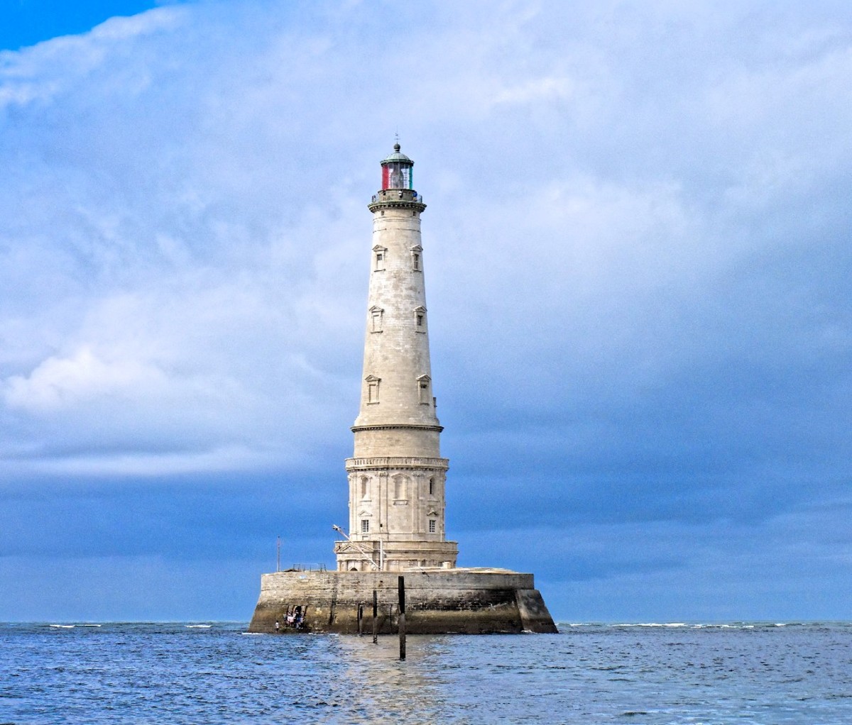 The Cordouan Lighthouse on the Atlantic coast of France.