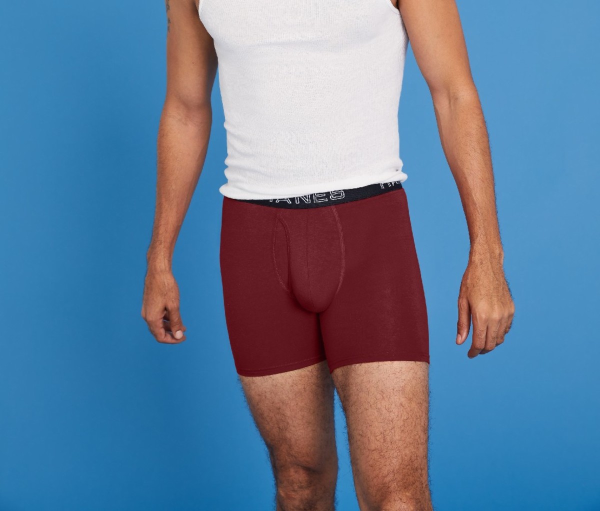 Launched in March of this year, these Hanes Comfort Flex Fit Total Support Pouch Boxer Briefs from the industry leader features a proprietary, patent-pending pouch construction to keep your cajones supported and comfortable, thanks to breathable mesh inserts (which also prevent chafing).