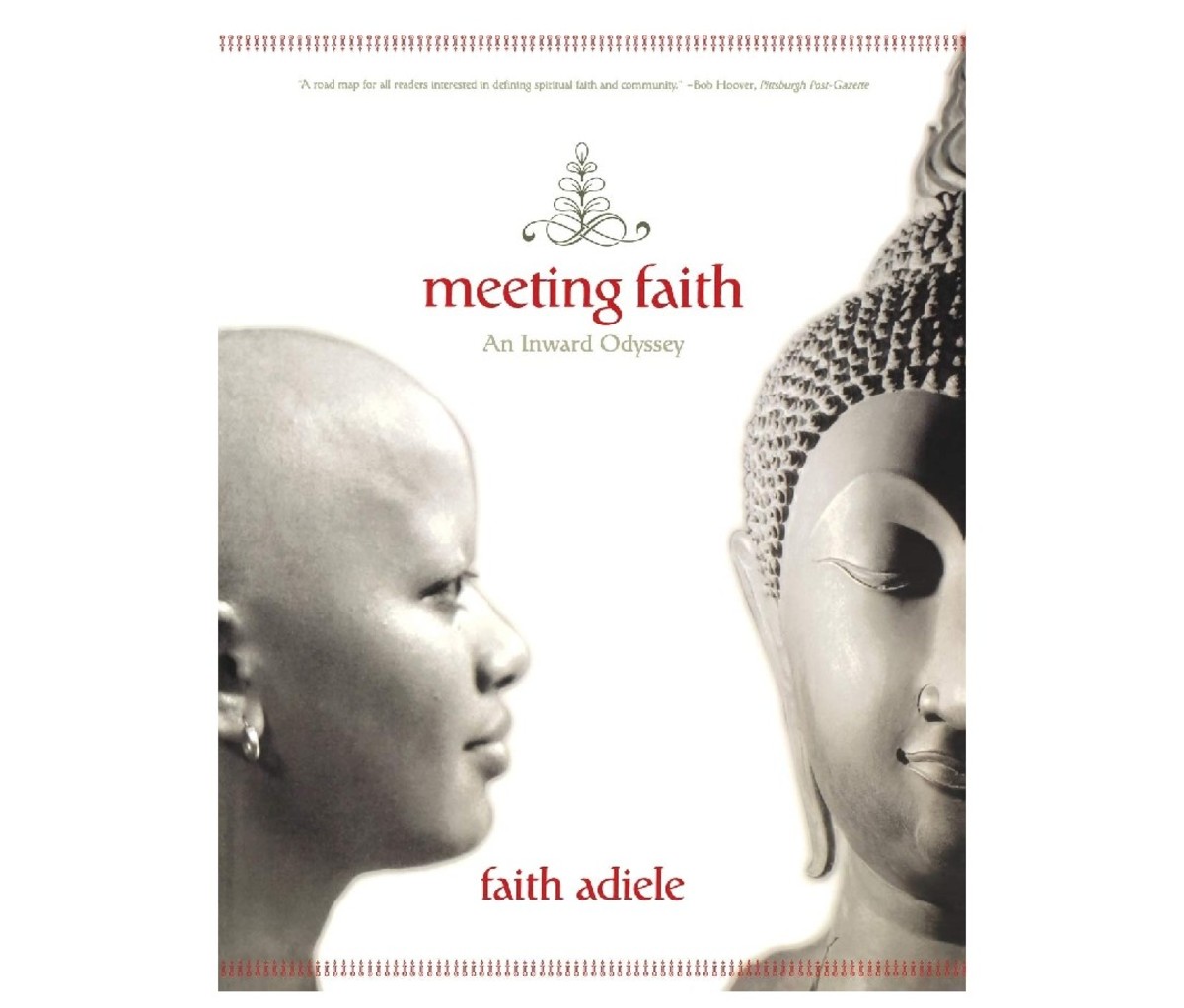 The cover of Meeting Faith: The Forest Journals of a Black Buddhist Nun by Faith Adiele
