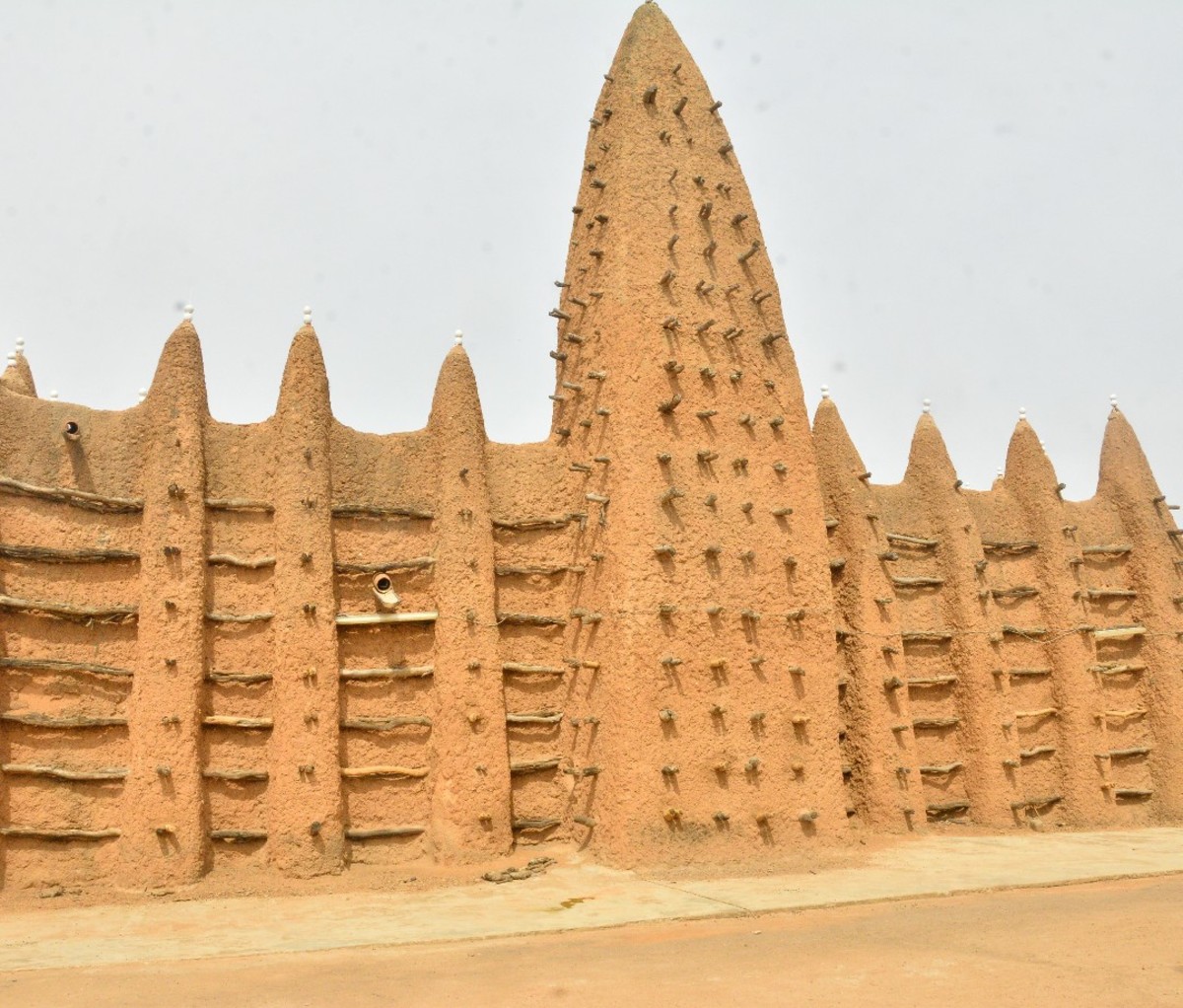 A Sudanese-style mosque in northern Côte d’Ivoire.