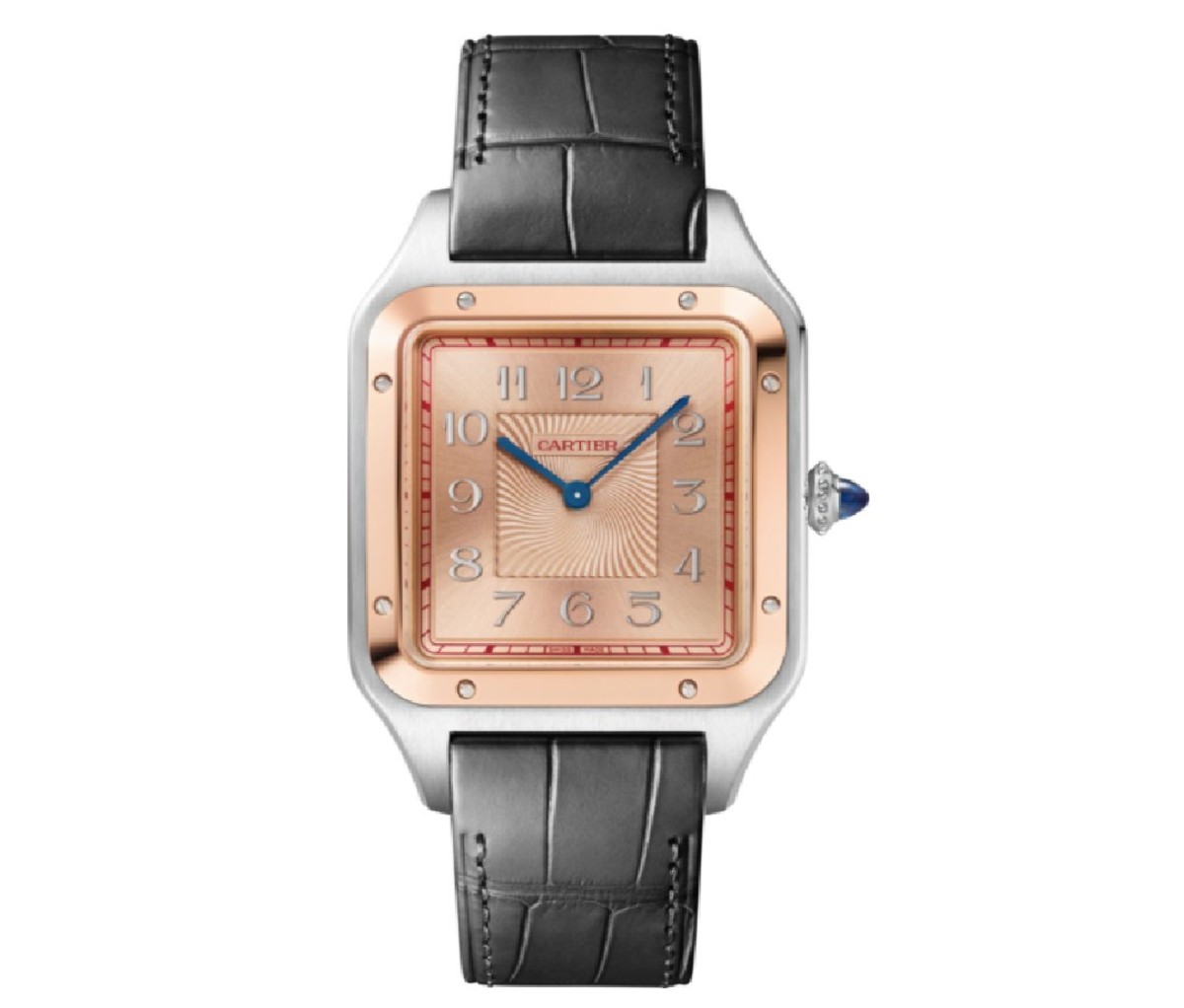 Cartier Santos Dumont watch.