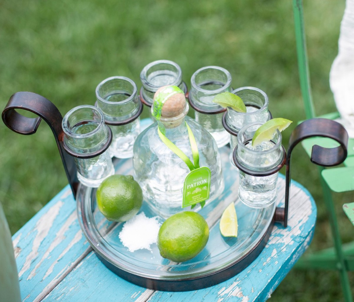 A Olive & Cocoa Tequila Shooter Set.