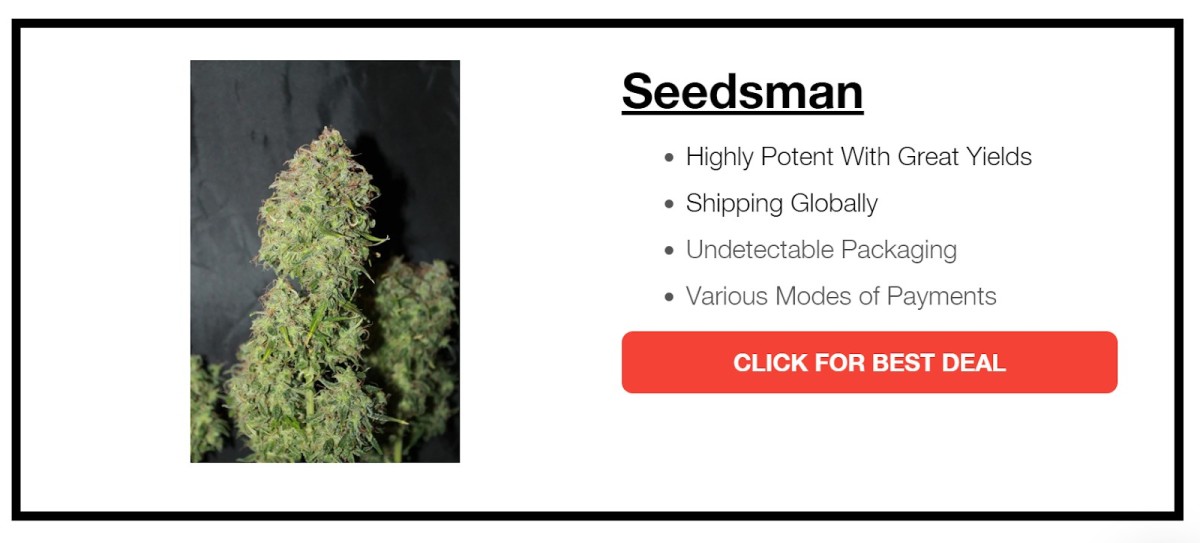 An ad for Seedsman.