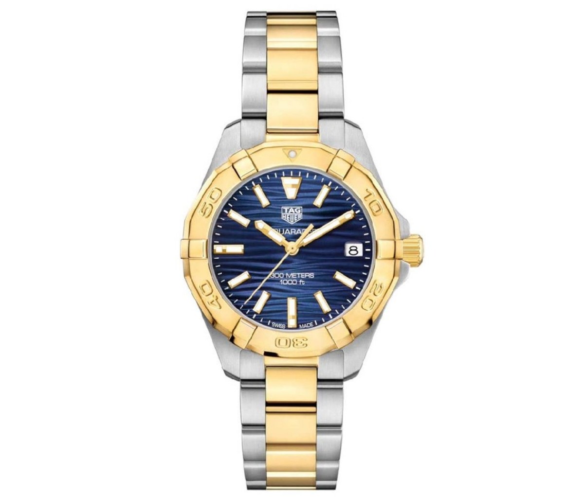 TAG Heuer Aquaracer watch.