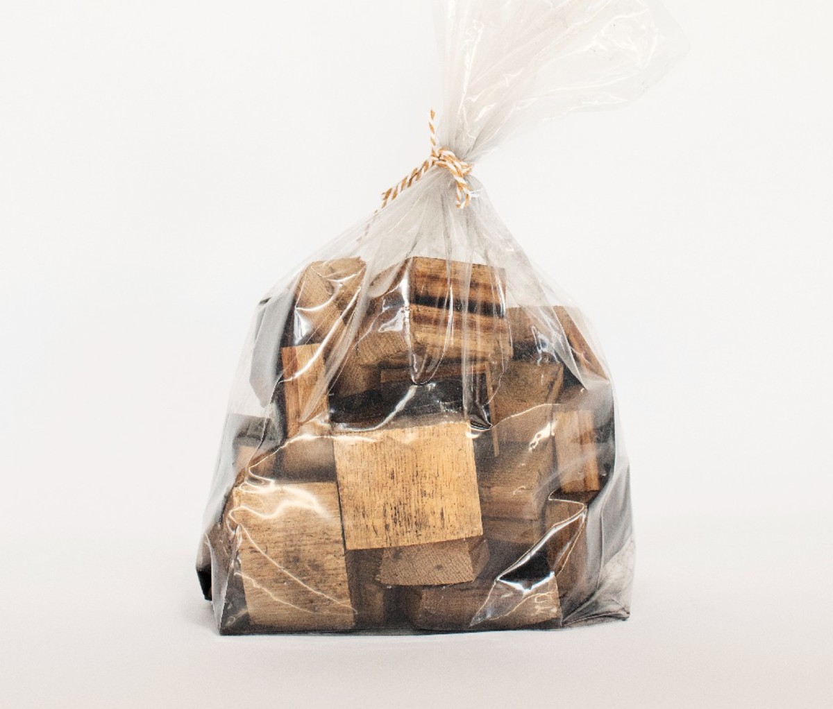 A bag of Tattersall Whiskey Barrel Smoking Wood Chips.