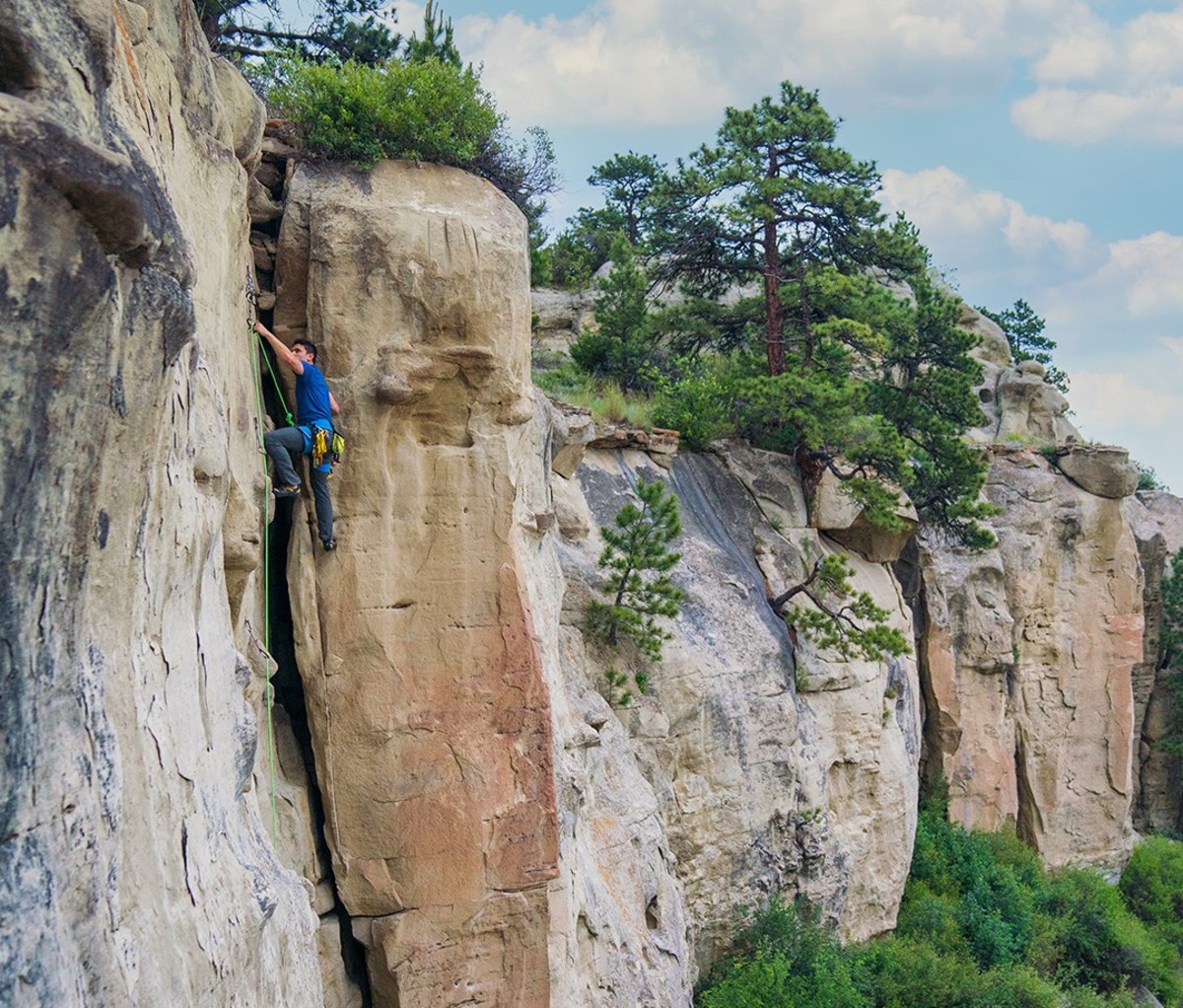 Climbing in Billings, Montana