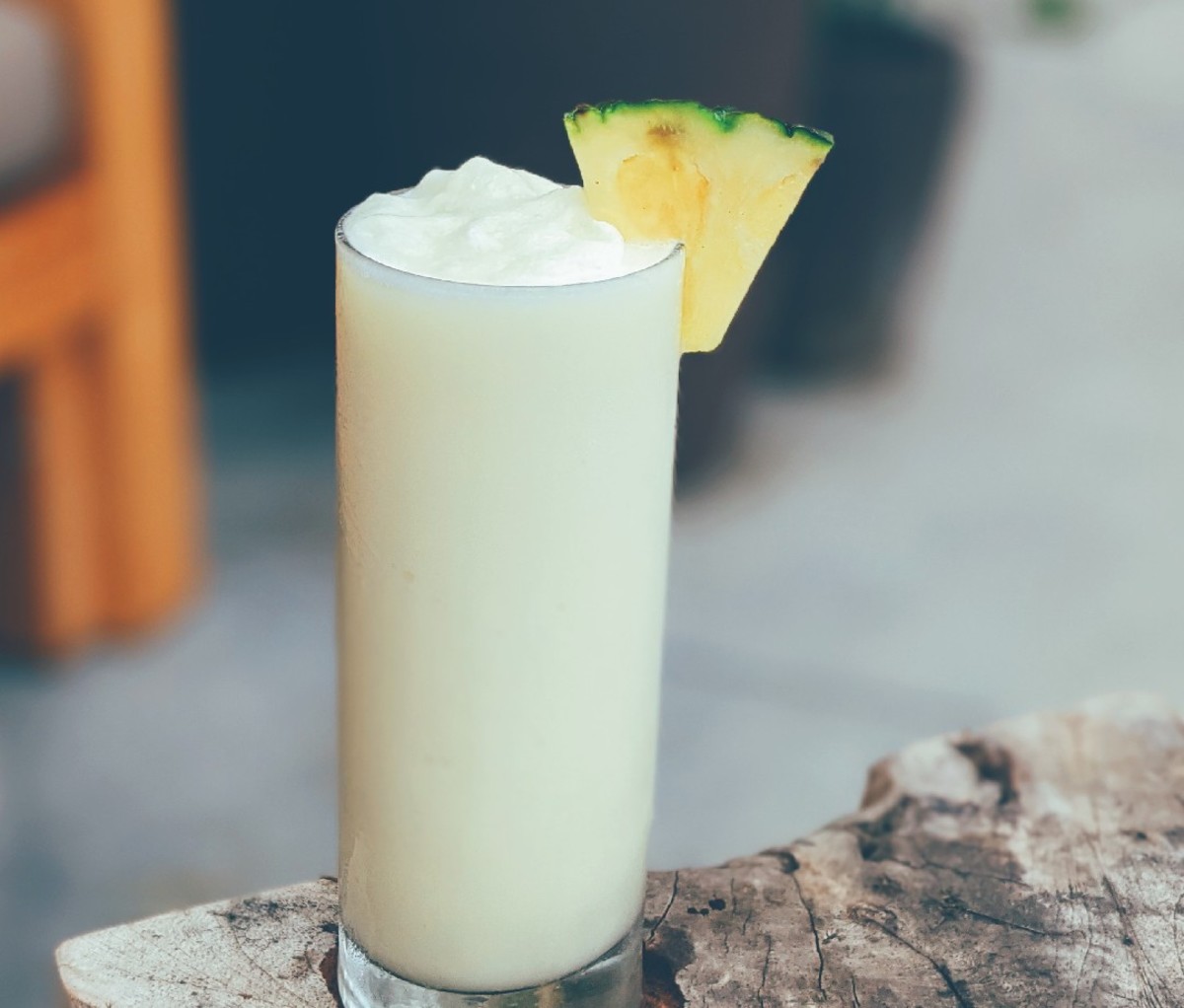 Elote Colada cocktail