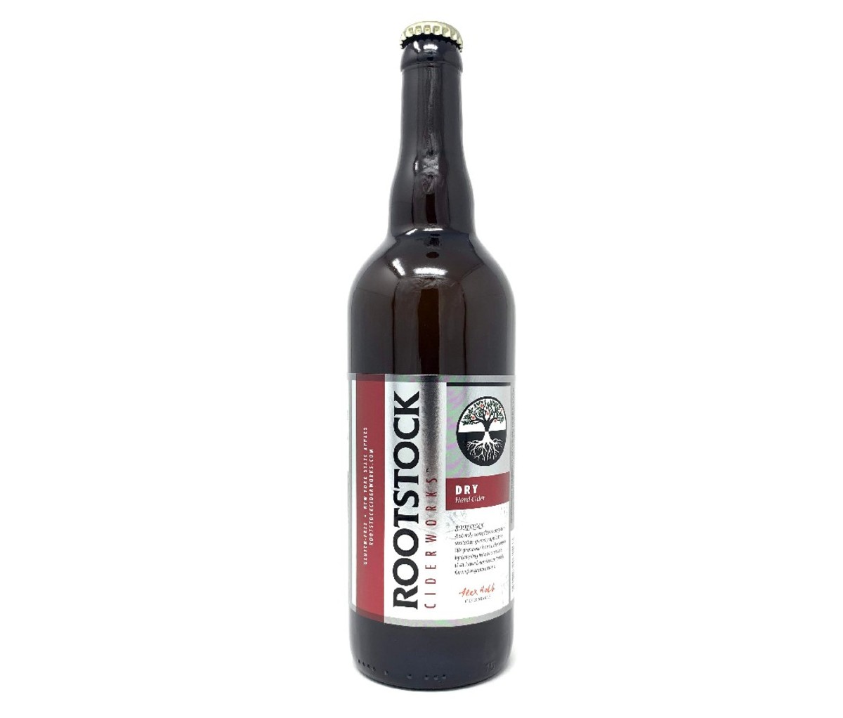 Bottle of Rootstock Ciderworks