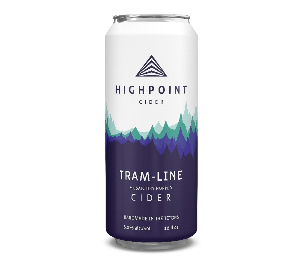 Can of Highpoint Tram-Line cider
