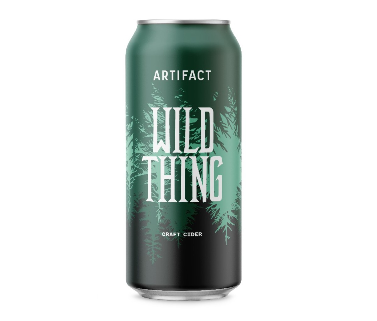 One tall can of Artifact Cider Project Wild Thing