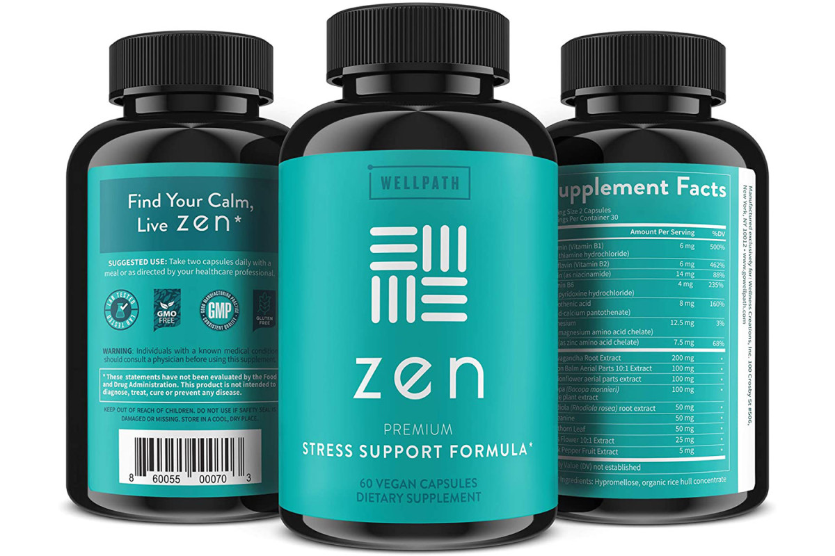 WellPath Zen Anxiety and Stress Relief Supplement