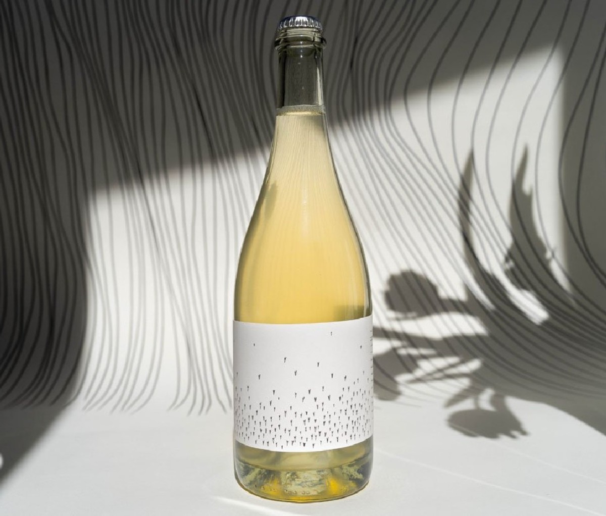 A bottle of Broc Cellars Love Sparkling Chenin Blanc wine.
