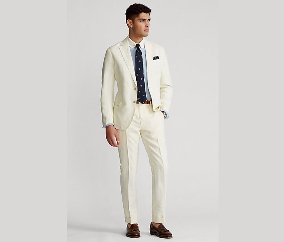 Polo Ralph Lauren â€” Soft Slub Linen Polo Suit Jacket and Soft Slub Linen Polo Suit Pants