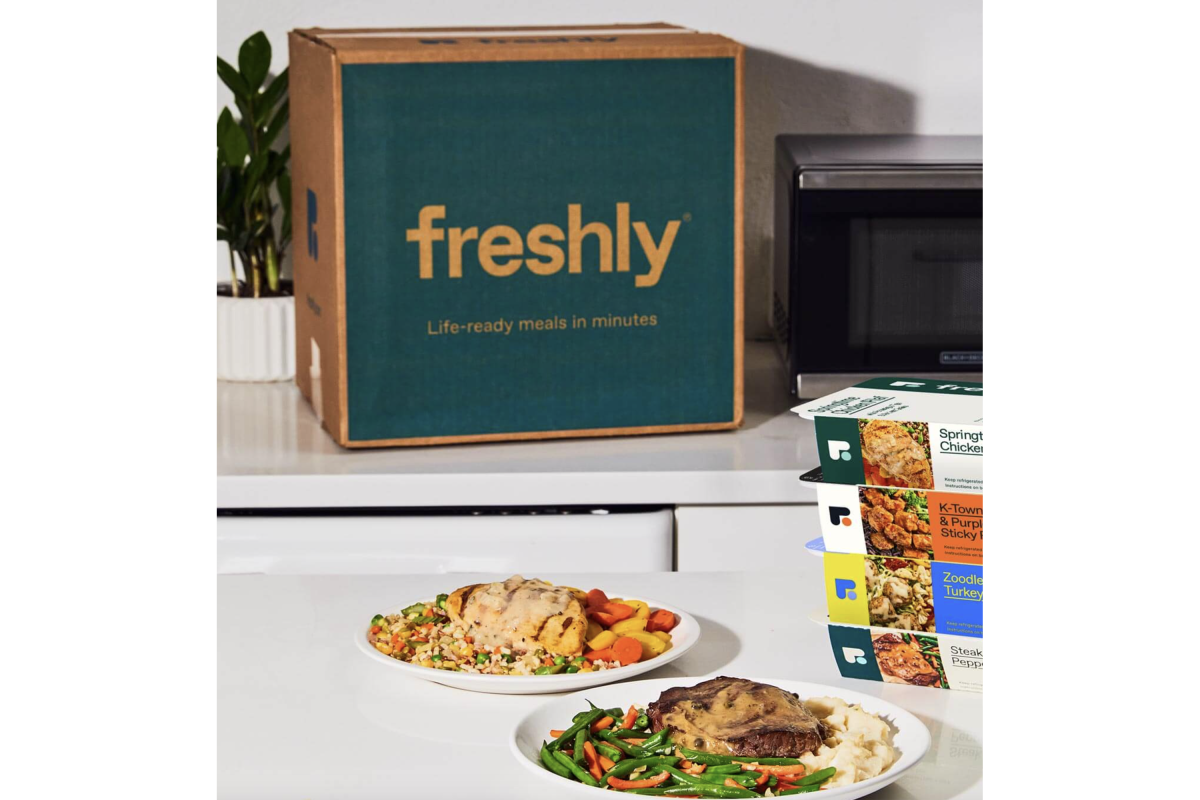 Delicious meals from Freshly