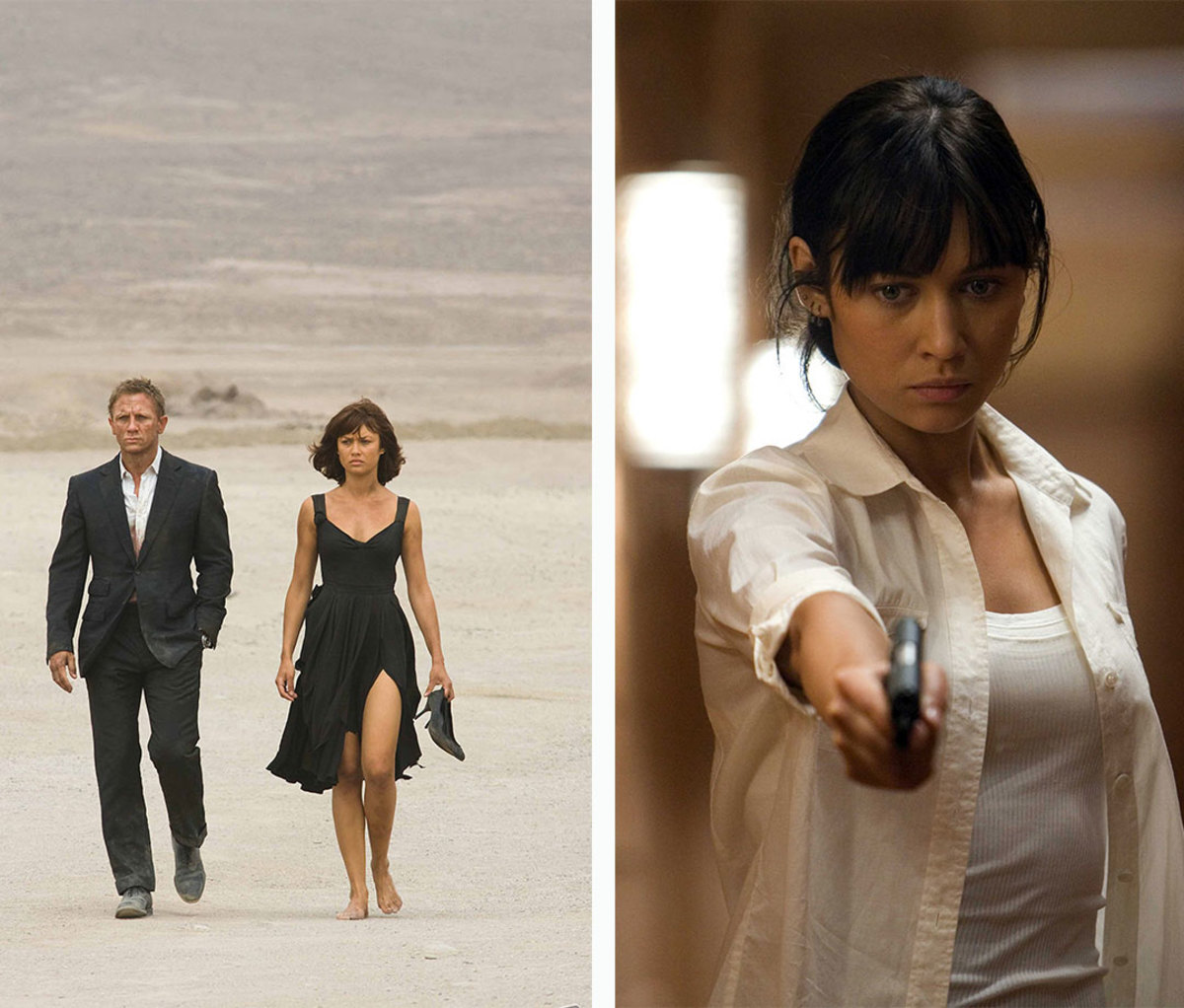 Daniel Craig and Olga Kurylenko in 'Quantum of Solace'