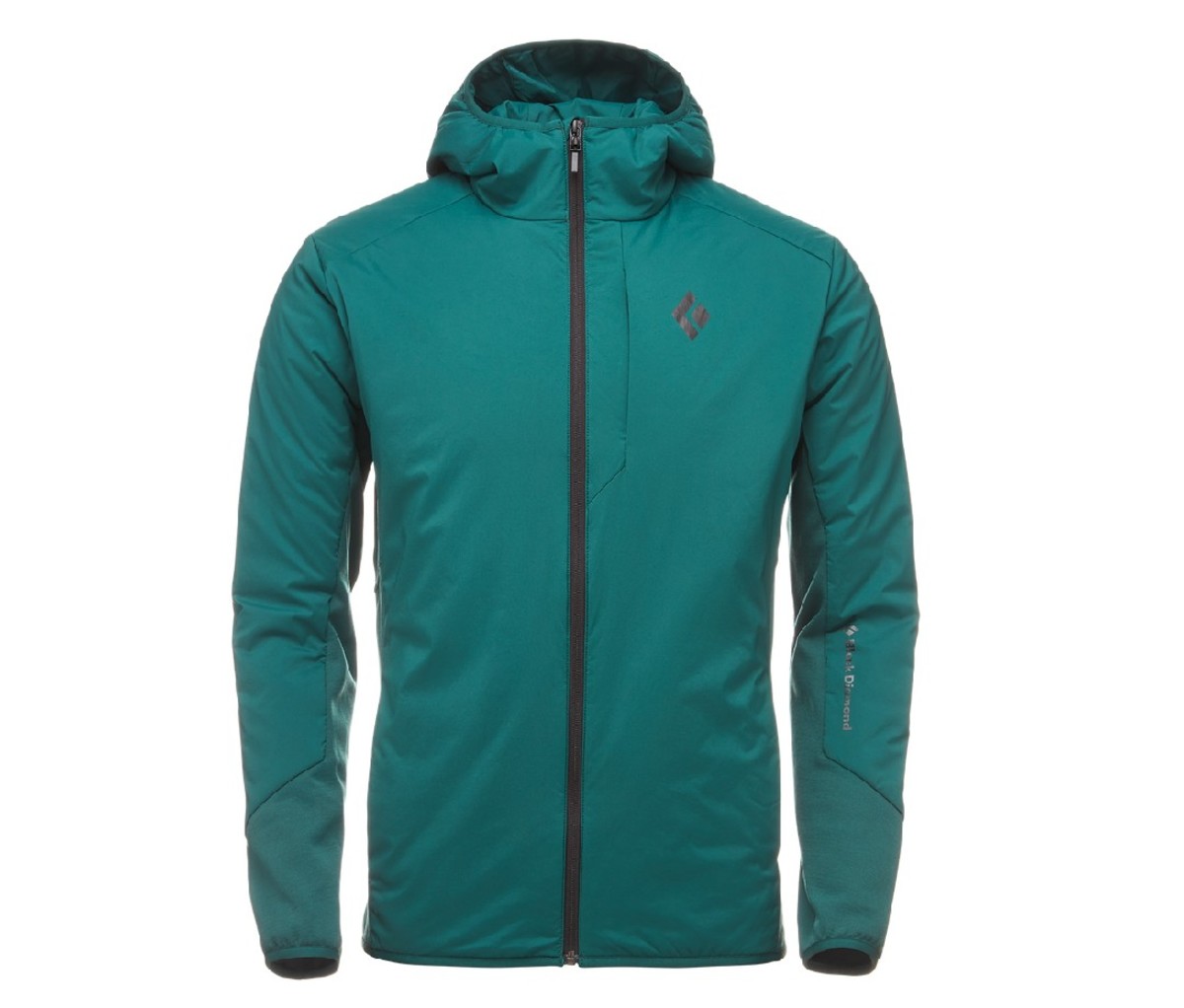 Teal Black Diamond First Light Hybrid Hoody