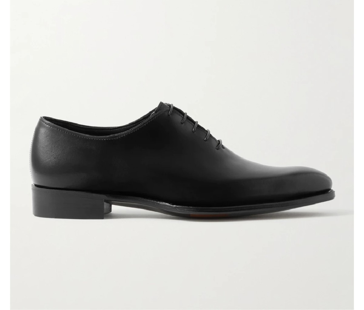 Top 6 Best Leather Shoes For Men (2022) George Cleverley Merlin Whole-Cut Leather Oxford Shoes