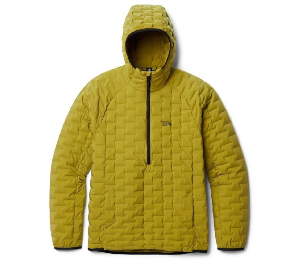 Yellow-green Mountain Hardwear Stretchdown Lite Pullover