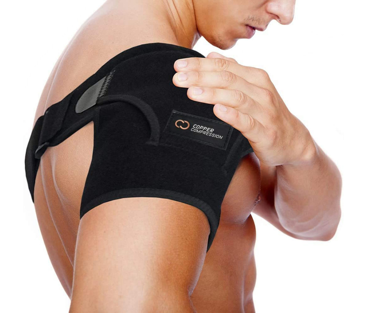 Copper Compression Recovery Shoulder Brace
