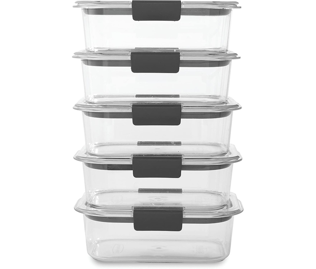 Rubbermaid Brilliance Food Storage Container 5 Pack