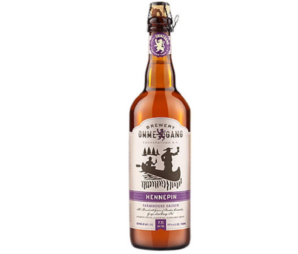 Bottle Ommegang Hennepin beer