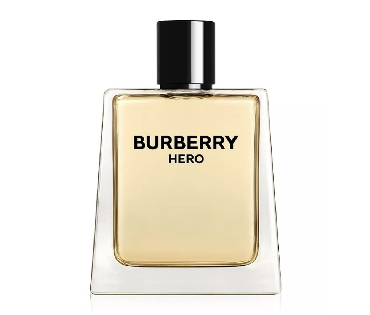 A bottle of Burberry Hero.
