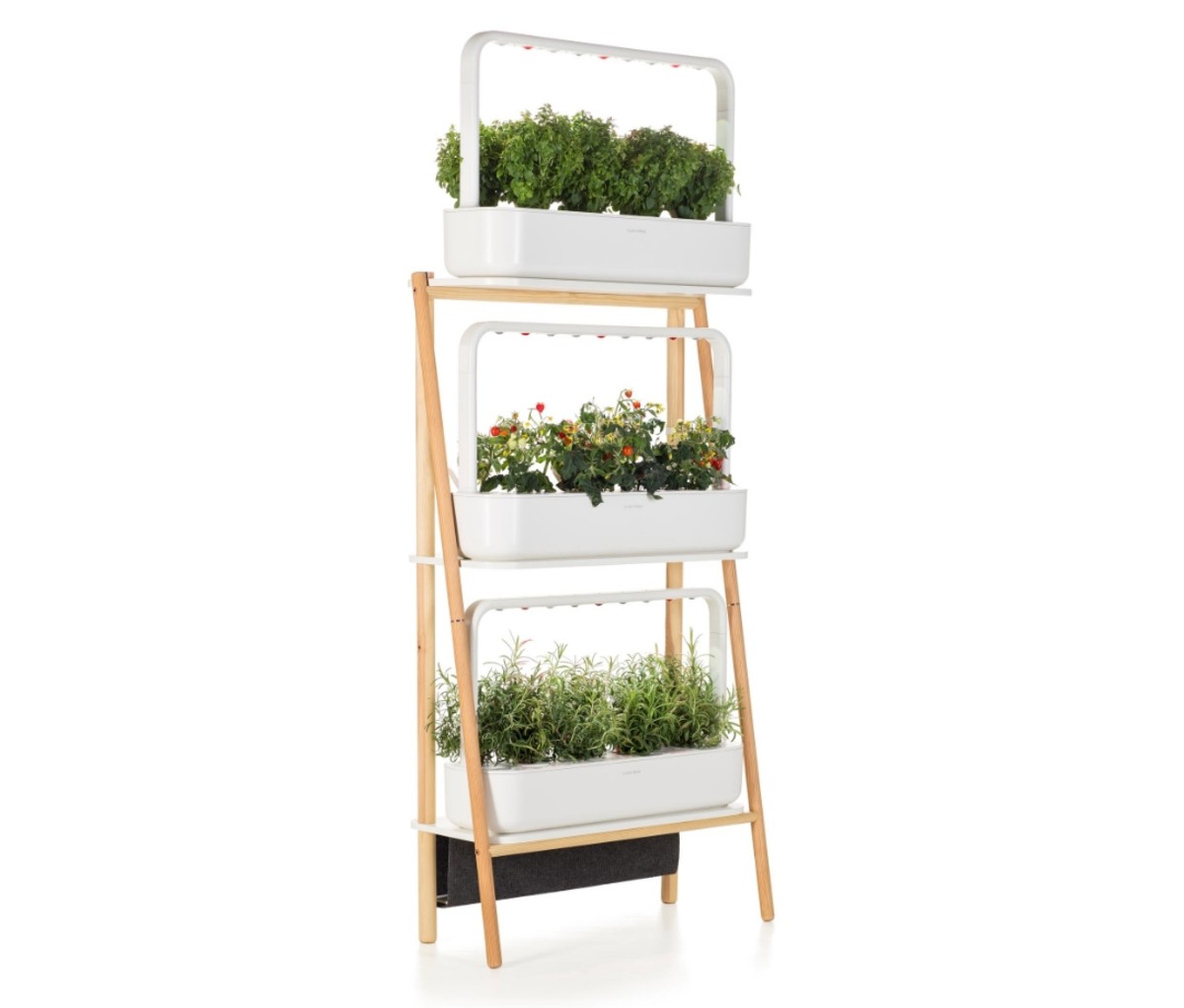 Click and Grow Smart Garden 27 indoor planter with a stand