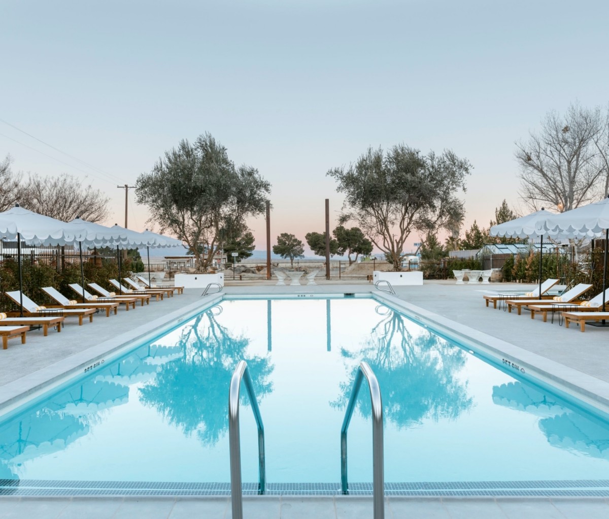 The pool at the Cuyama Buckhorn hotel