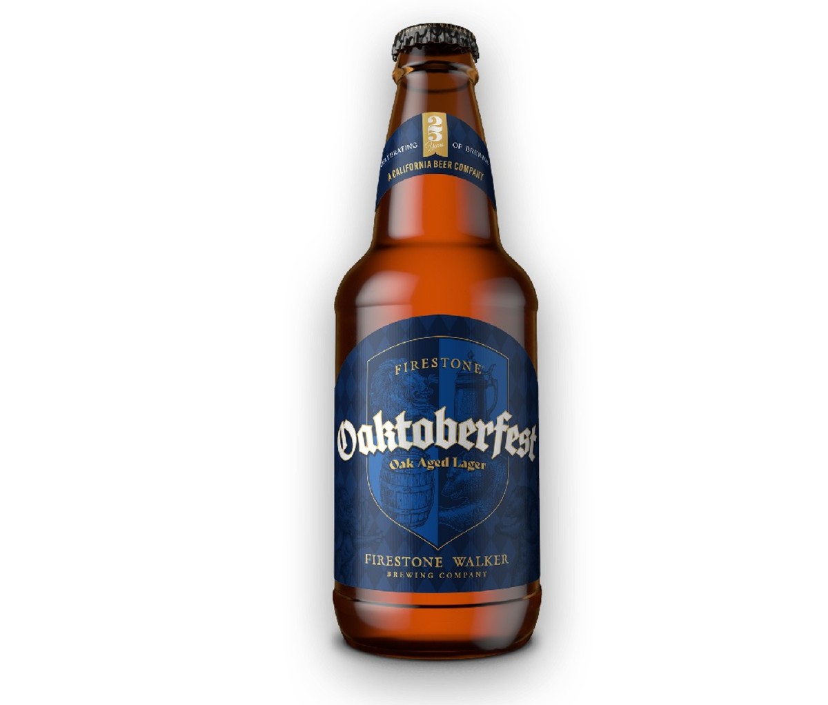 Bottle of Firestone Walker Oaktoberfest beer