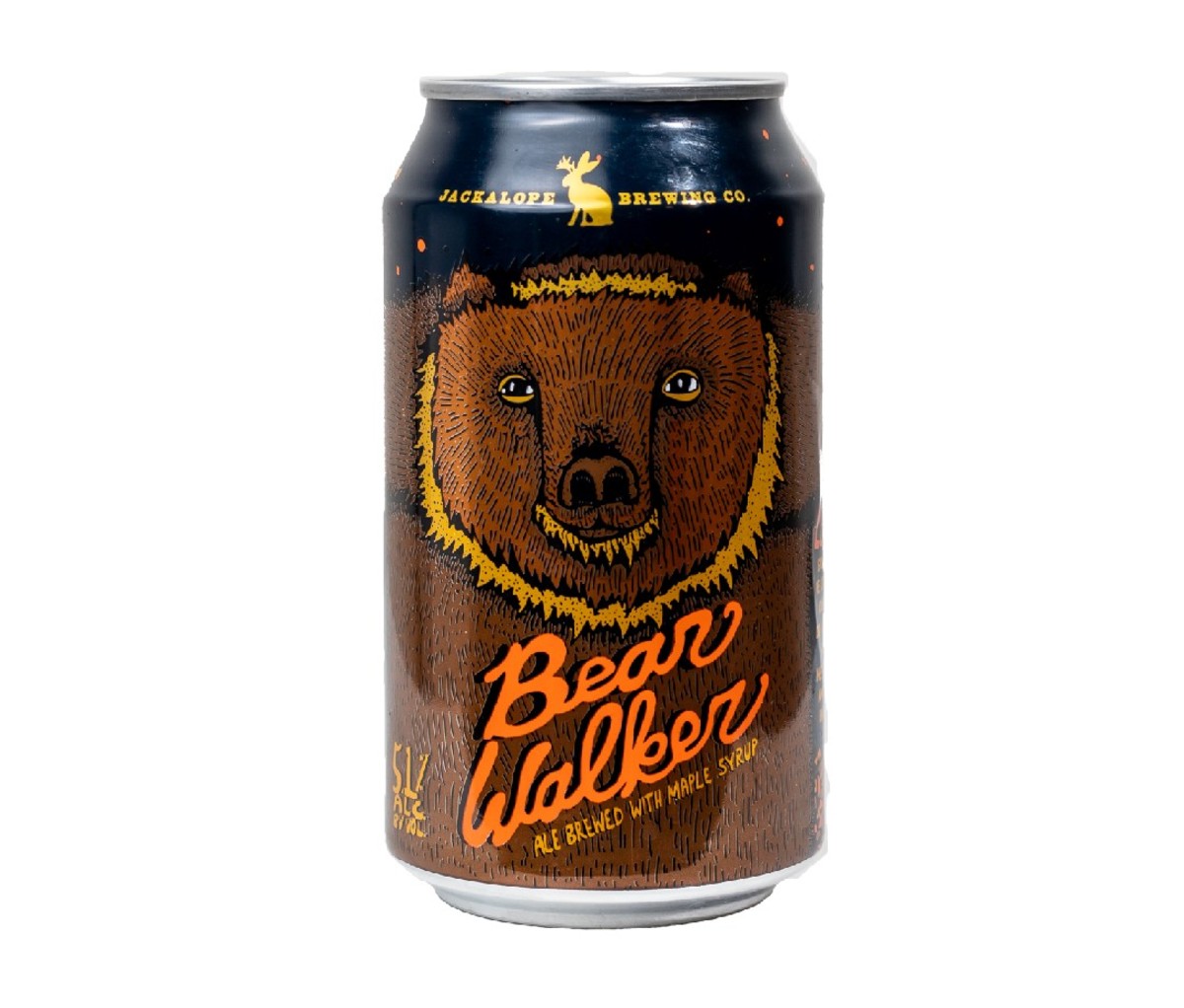 Can of Jackalope Bear Walker beer