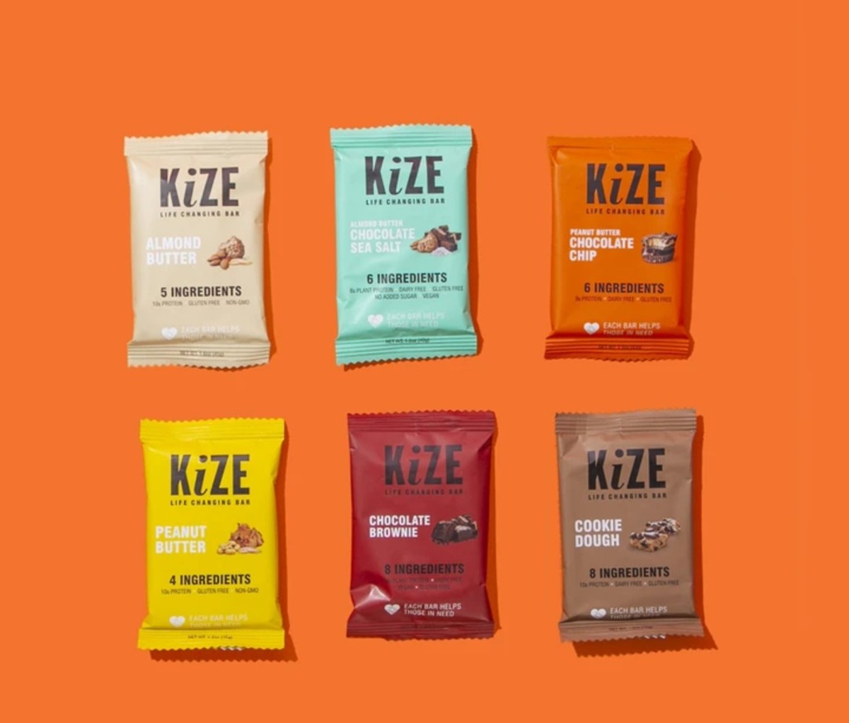 Assortment of Kize Bars