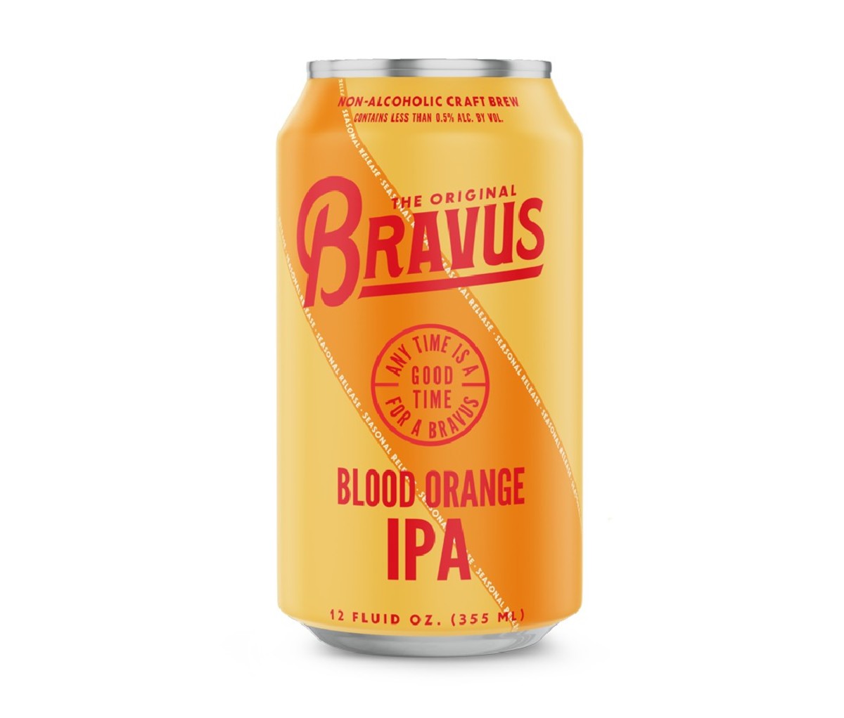 Can of Bravus Blood Orange IPA