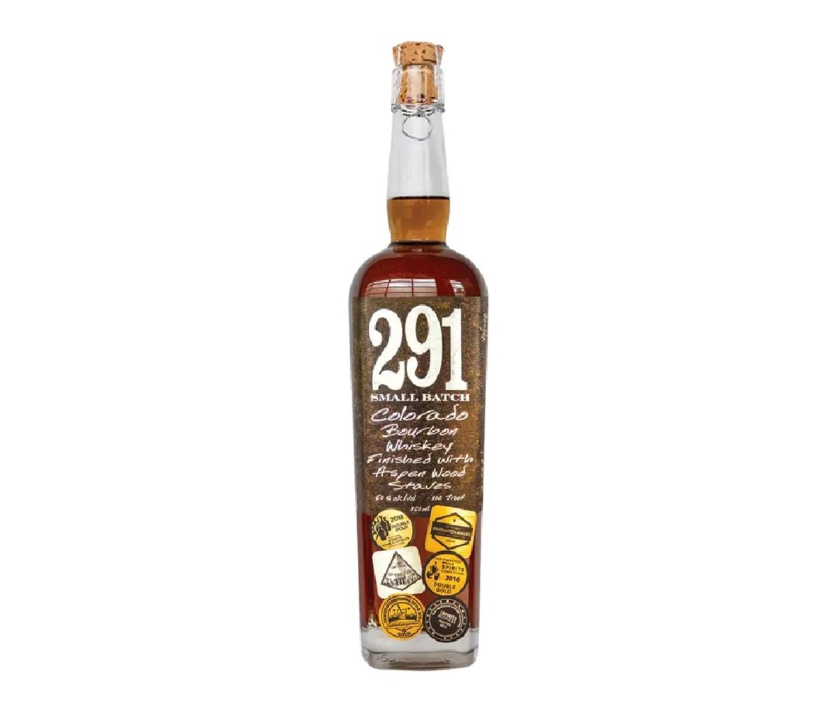 Bottle of 291 Distillery Bourbon