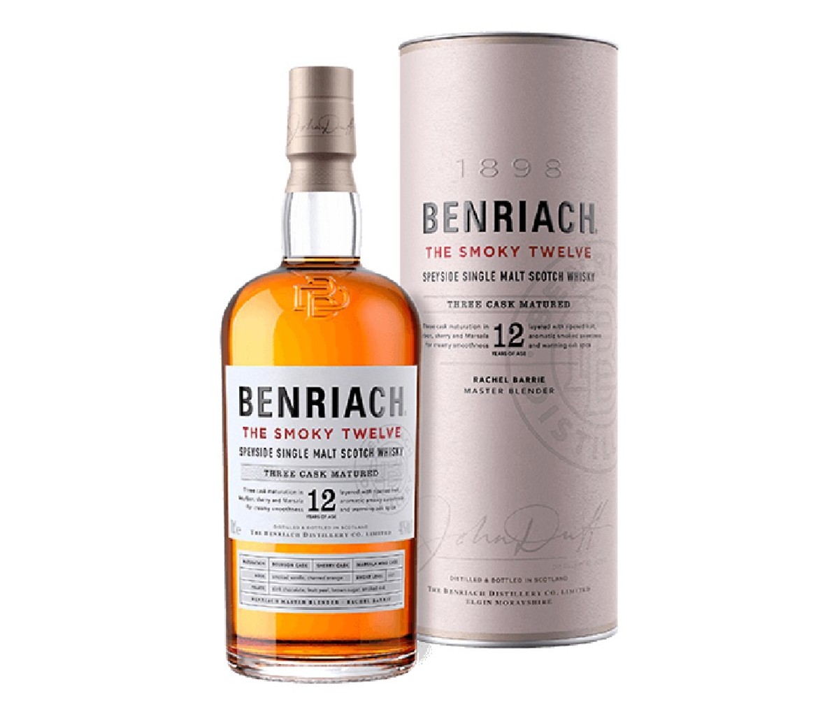 Benriach The Smoky Twelve whisky bottle