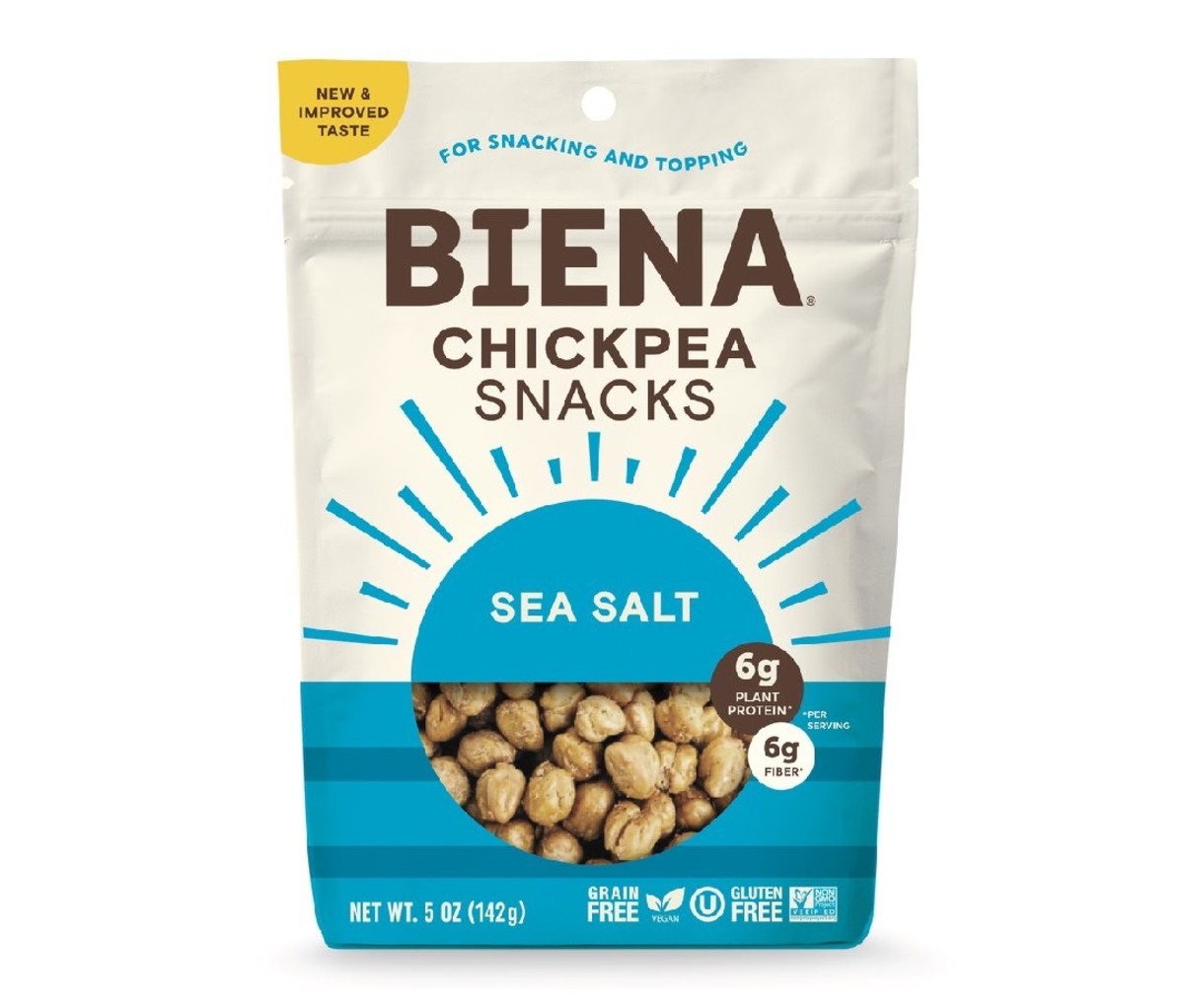 Biena Sea Salt Chickpea Snacks