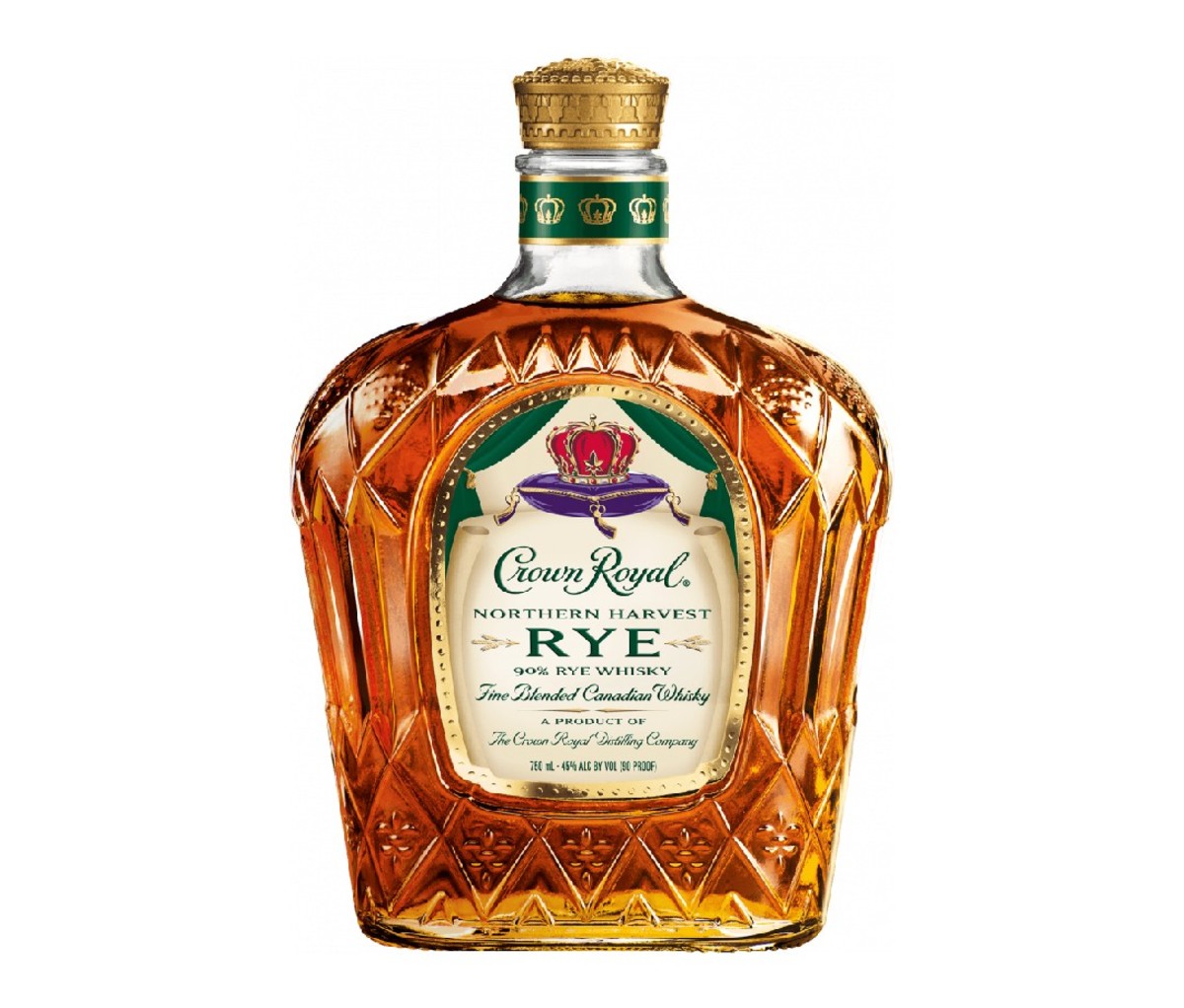 Bottle of Crown Royal Northern Harvest Rye