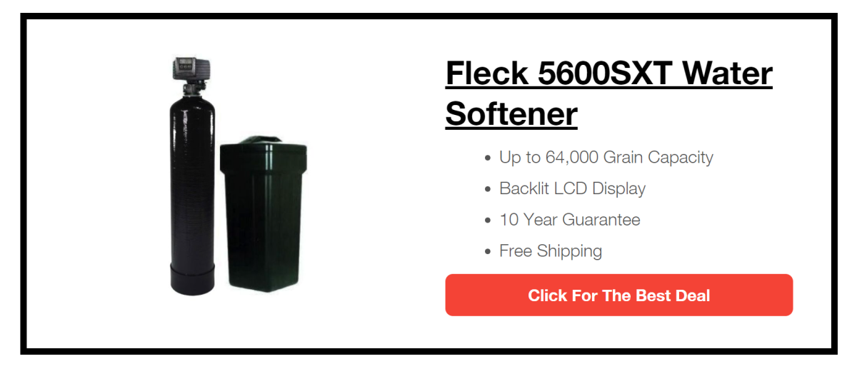 Fleck 5600 SXT Water Softener System