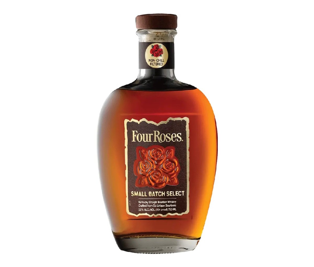 A bottle of Four Roses Small Batch Reserve