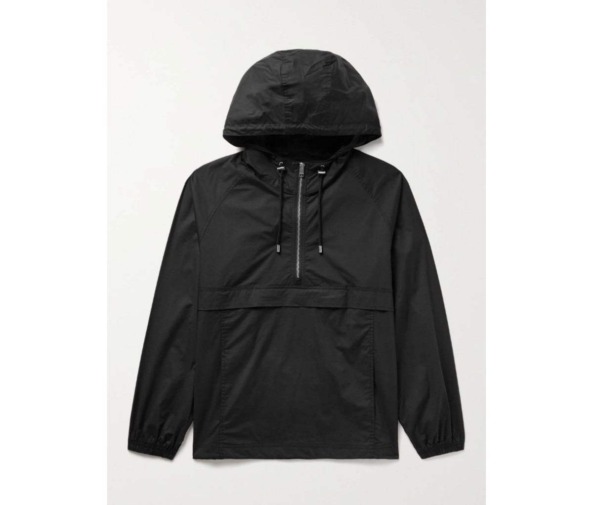 Frame Cotton-Blend Hooded Half-Zip Anorak