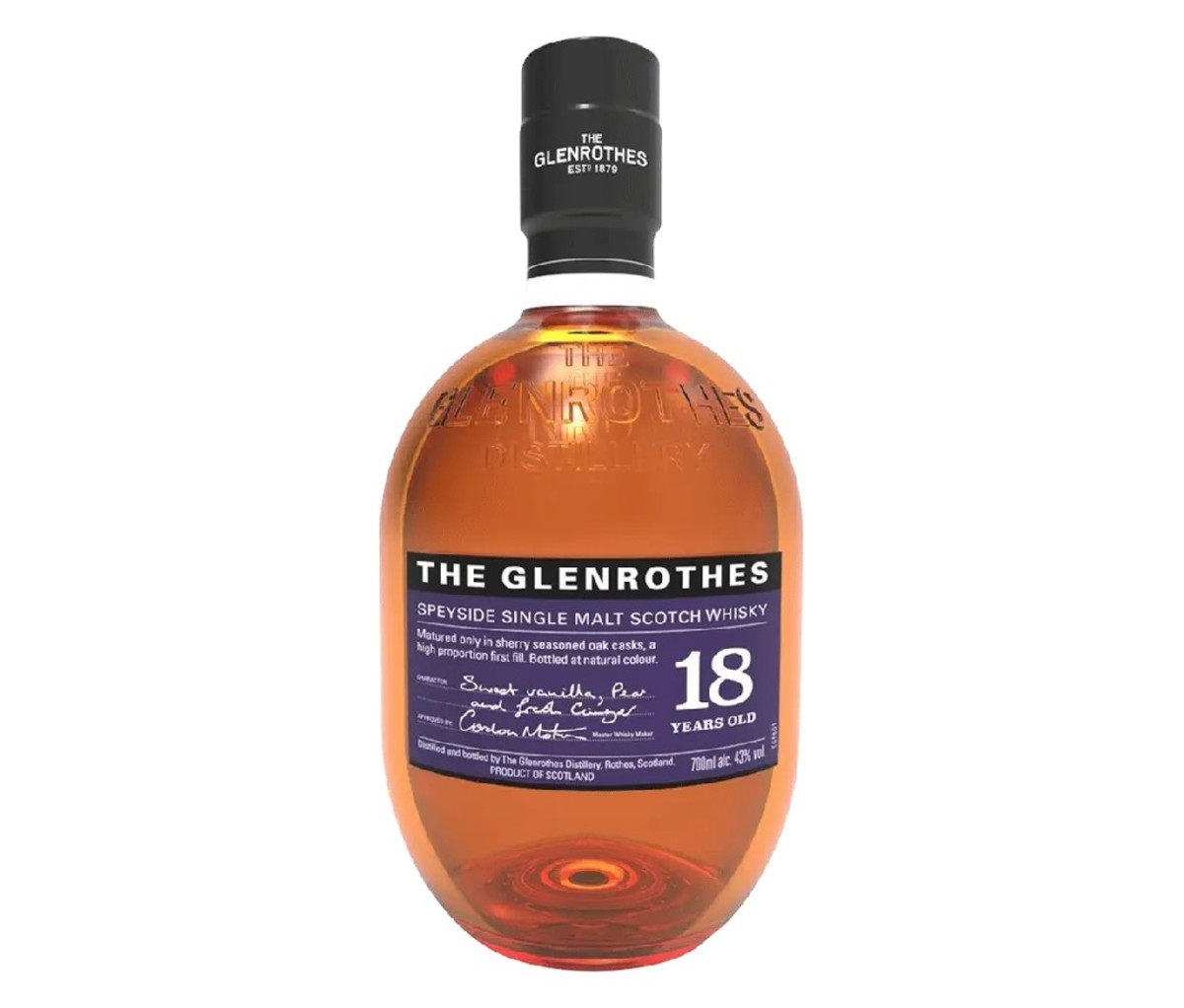 Bottle of The Glenrothes 18 whisky