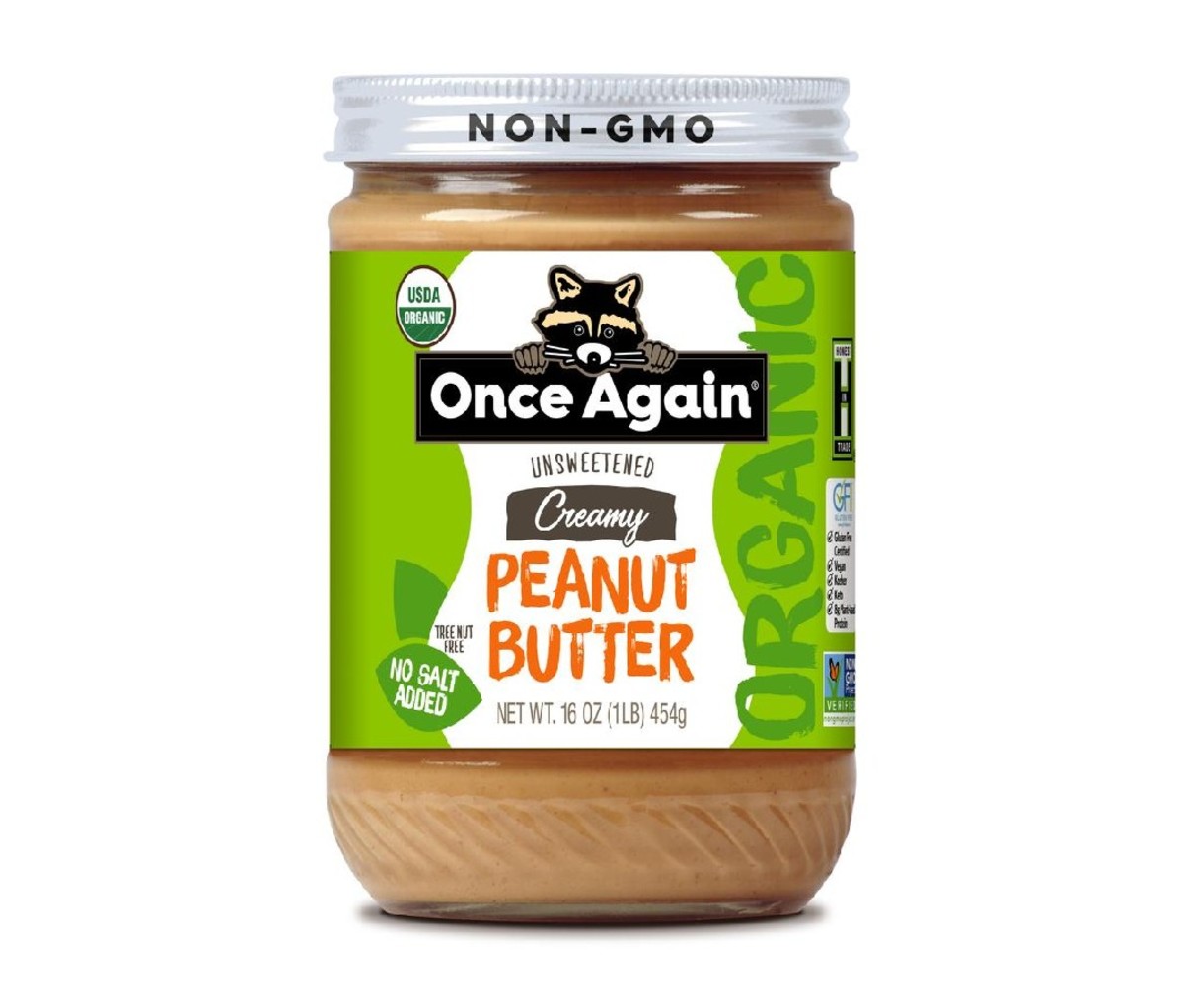 Organic creamy peanut butter again