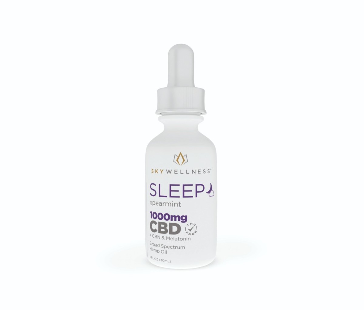 Sky Wellness CBD Sleep Oil Drops