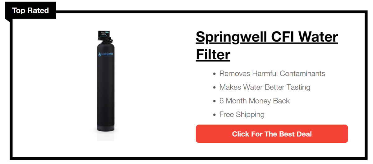 Springwell CFI Whole House Water Filter System